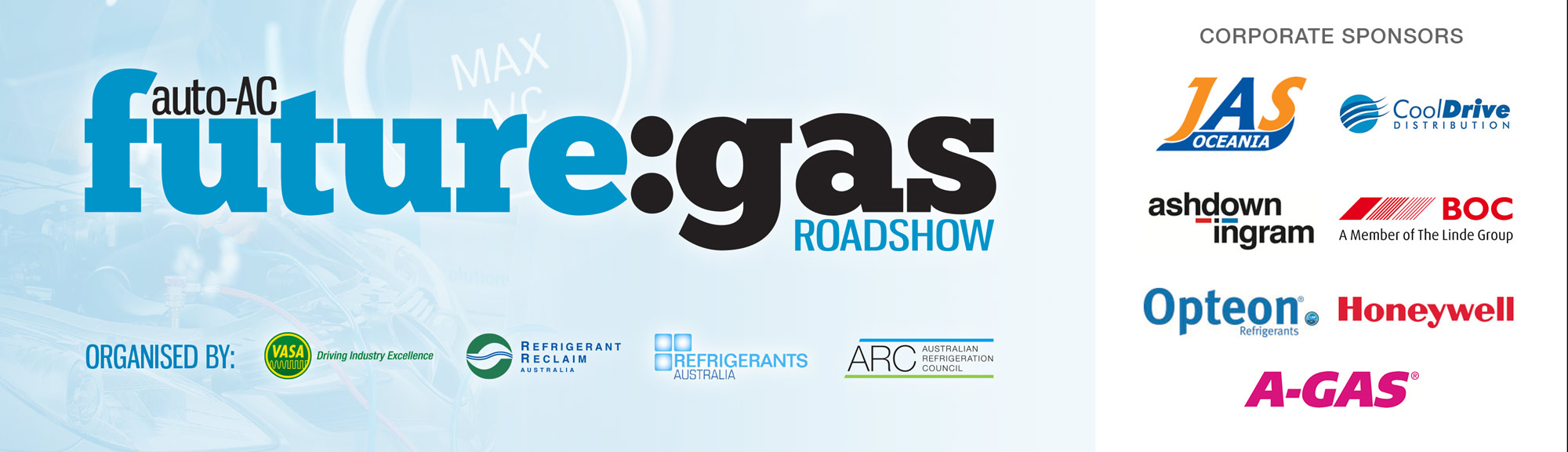 future:gas automotive air-conditioning refrigerant seminar roadshow